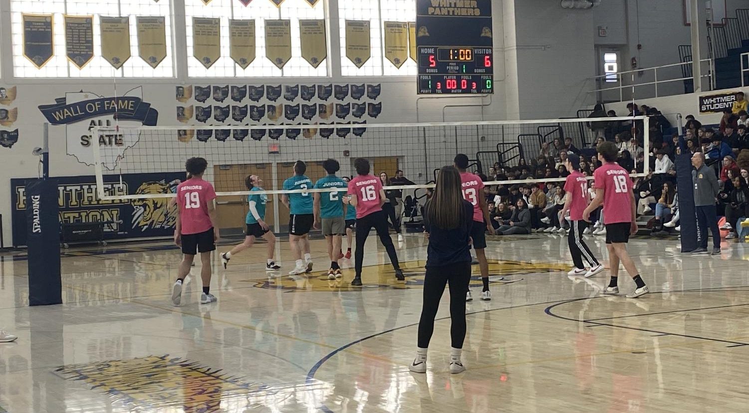 Junior/Senior Boys Volleyball Game FEB. 2023