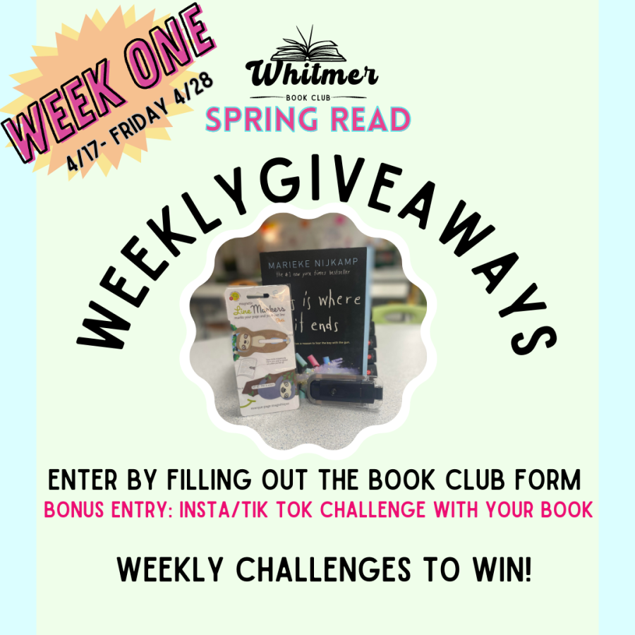 Week ONE: Spring Campus Book Club Info