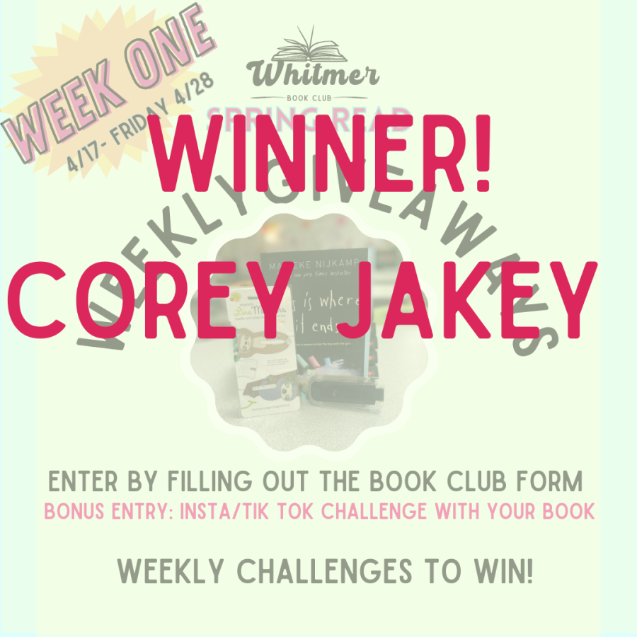 WEEK 1 Winner for the Spring Read