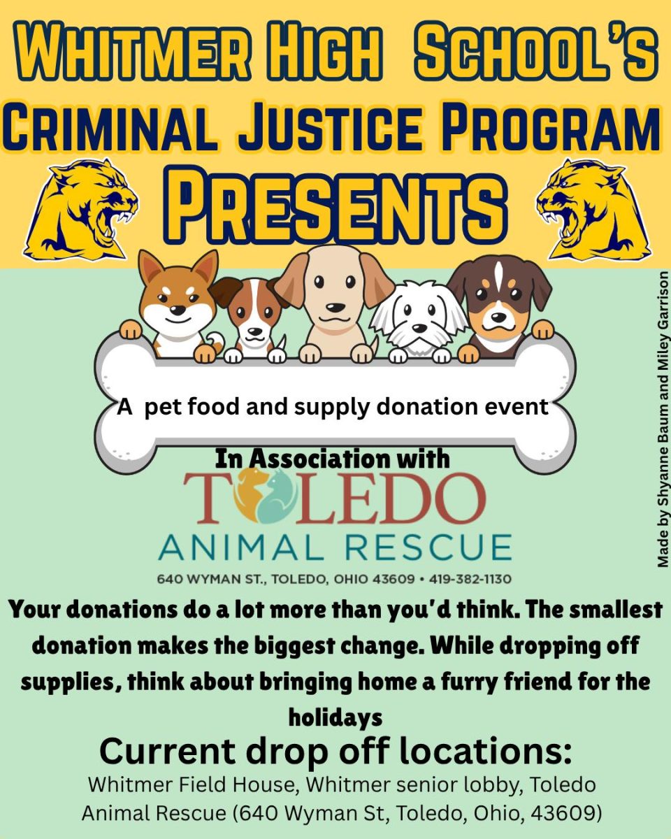 Criminal Justice Goods Drive